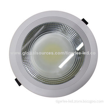 3W LED ceiling light with COB chip, CRI>80, AC100-240V, recessed mounted, CE, RoHS approvals